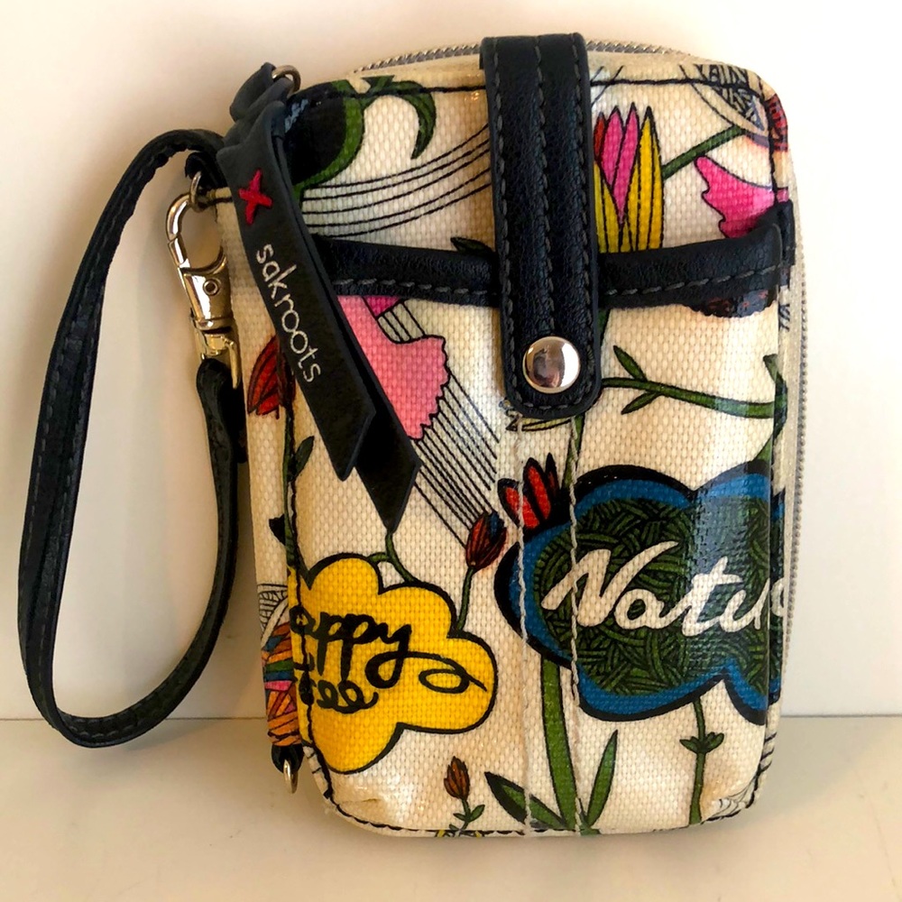 Sakroots wristlet - wallet - phone case holder